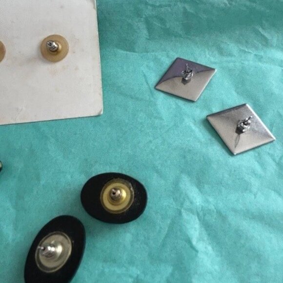 5 pairs of classic color earrings - Picture 8 of 9